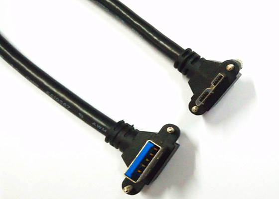 China Micro USB Camera Data Cable Friendly Ergonomic Design For Hard Disk Mobile Phone supplier