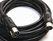 Precision Audio DIN Power Cable Double Shielded Oxygen Free Copper Lines Reduce Distortion supplier