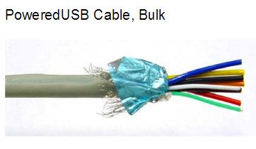 IBM 4610 Epson Printer USB Cable Multi Color Unique Cable Locking Feature