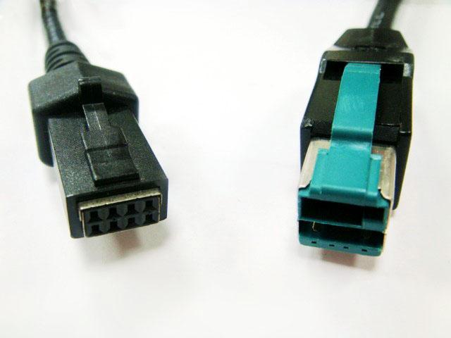 IBM 4610 Epson Printer USB Cable Multi Color Unique Cable Locking Feature