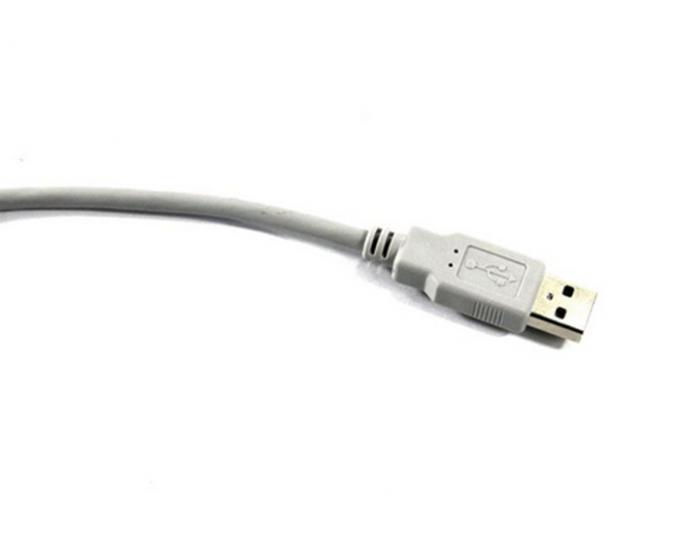 Convenience Colorful USB Power Cable / POS Printer Cable For IBM Cash