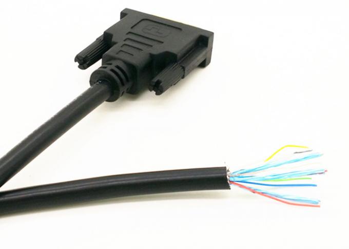 Monitor Wire Shield PVC Material Monitor Connector Cable Resists Corrosion High Density ...