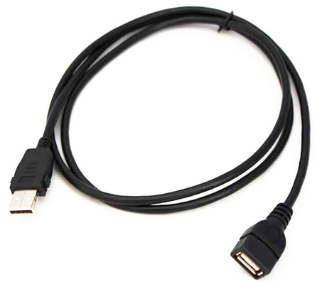 China Type A male with lock to female USB Data Cable Automotive Grade Lightweight And Compact Easy Storage supplier