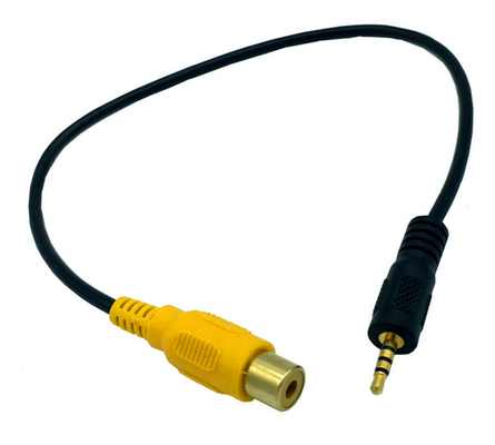 China Flexible Audio Visual Cables Corrosion Resistant Gold Plated RCA Connectors supplier