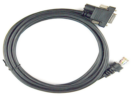 China 7ft 2M Computer Data Cable , Honeywell Metrologic Barcode Scanner Rs232 Cable supplier
