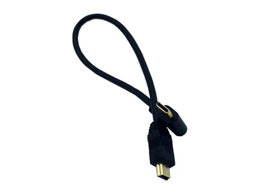 China Gold Plated type c to mini USB Data Cable Can Realize Reversible Plug And Exchange Interface supplier