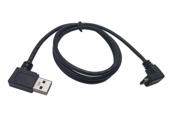 China Smarter Right Angle usb 3.1 type c braid Cable Compatible With 15 Different Style Macbook supplier