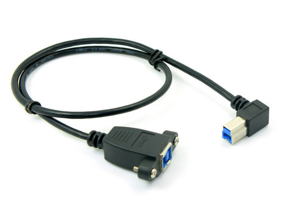 China Right Angle Cable / Camera Data Cable Compatible With Multi Modern Electronic Devices supplier