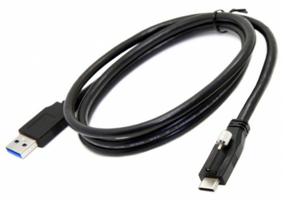 China Custom Camera Data Transfer Cable , USB 3.1 Type C Cable Male With Single Screw supplier