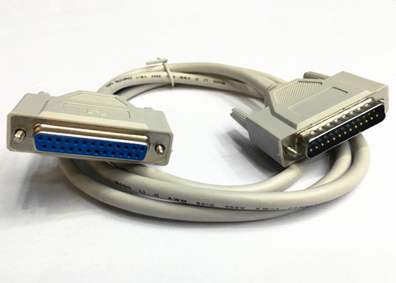 China Custom Color Parallel Printer Cable PE Innermold With PVC Overmolding Jacket supplier