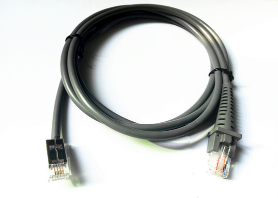 China 4P SDL Datalogic Scanner Cable / Data Transfer Cable Gold Plated Connector supplier