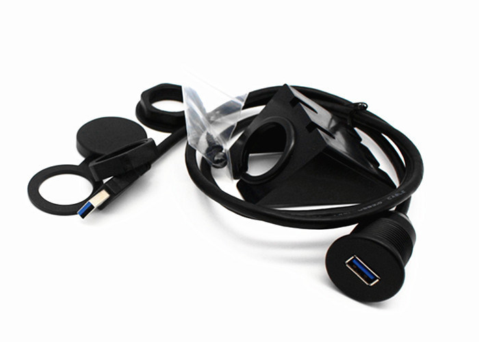2M Car Dash Mount Usb Data Cable / USB 3.0 Transfer Cable Water Resistant
