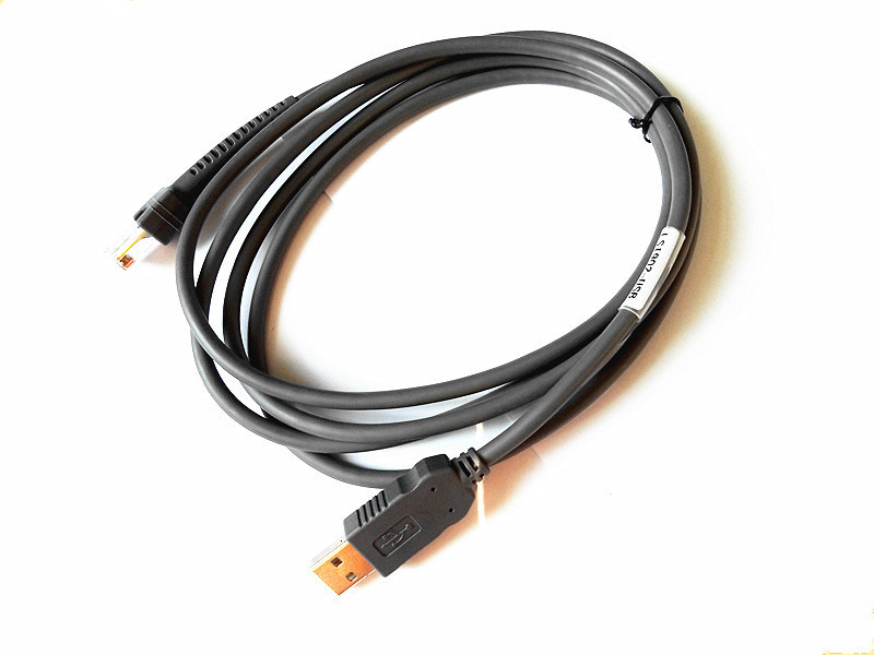 Durable Computer Data Cable / Symbol Barcode Scanner USB Cable With