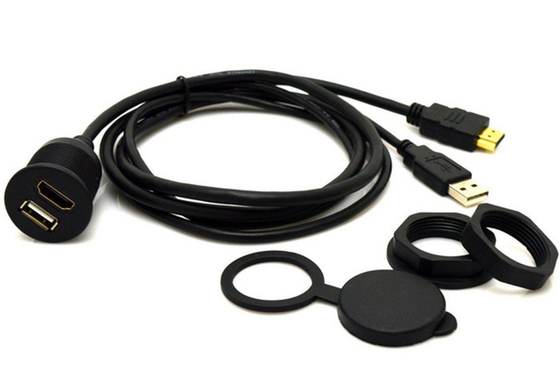 Durable Car Dashboard USB Extension Cord Compatible With Various Vehicles supplier