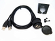 Date Transfer Car Audio Cable USB Flush Mount Aux Input Custom Length supplier