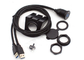Black Color Convenient USB Data Cable Flush Mount Components Applied Marine supplier