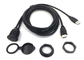 Flush Mount HDMI USB Extension Cable Min 5M Ohms Insulation Resistance supplier