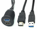 Flush Mount HDMI USB Extension Cable Min 5M Ohms Insulation Resistance supplier