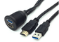 Precision USB3.0 and HDMI Extension Cable Insulation PVC Jacket ABS Bracket Designed For Car supplier