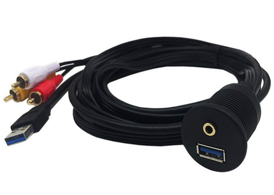Custom Length Car Audio Cable High Speed Data Transfer With Fast Charging supplier
