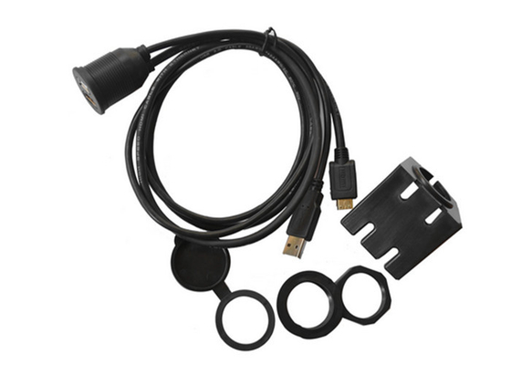 Precision USB Extension Cable /  USB Aux Cord Mini HDMI Car Dash Mount Cable supplier