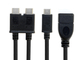 Dual Type C USB Data Cable Robust EMI Performance For 13 Inch Macbook Pro supplier