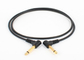 Right Angle 6.35mm Mono Audio Visual Cables Gold Plated Contact 1.5m Length supplier
