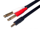 TS Mono Audio Y Splitter Cable Low Noise Resistance For Multimedia Home Stereo System supplier