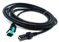 POS System 12V Double Ended USB Cable Copper Core Wire With 3.8M Length supplier