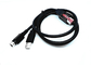 Durable USB Power Cable Molded - Strain Relief Construction For Flexible Movement supplier