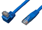 Down Angle Lan Network Cable Gigabit Molded Patch Cord For Print Server supplier