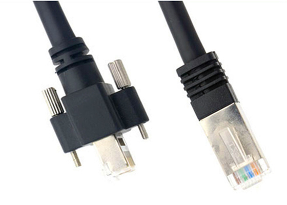 Functional Camera Data Cable Custom Length Tough Molding With Thumb Screw supplier