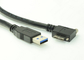 Industrial Basler Gige Camera Right Angle Micro USB Cable For D800 D800E D810 supplier