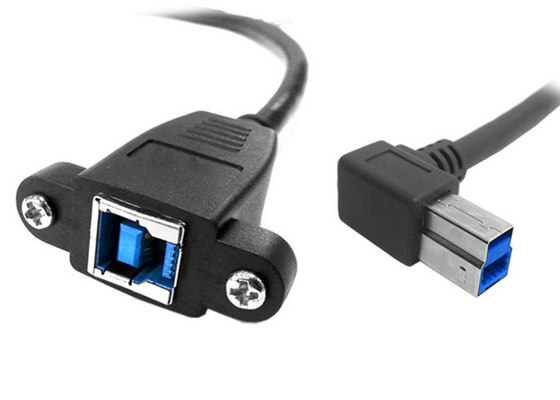 Right Angle Cable / Camera Data Cable Compatible With Multi Modern Electronic Devices supplier