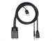 Copper Center Conductors HDMI Monitor Cable Chrome - Plated Zinc Alloy Housing supplier