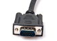 Displayport To Vga Cable / Computer Monitor Cable Angle 15 Pin VGA Male Interface supplier
