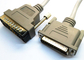 Green Compliant USB Printer Cable / Printer Parallel Port Cable Reduces Interference supplier