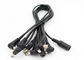8 Way Daisy Chain AC DC Power Cable Right Angle For Guitar Effects Pedals supplier