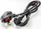 UK Power Cord / AC DC Power Cable BS1363 Standard Fused Plug IEC 60320 C13 Connector supplier