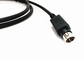 1M 8 PIN DIN Power Cable , Mini Din Cable Self - Locking For Grom Audio supplier