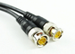 Electronic Test Equipment TV Coaxial Cable BNC Male Connector Foil And Braid Shield supplier