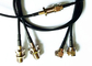 Flexible Camera TV Coaxial Cable ,  RG174 Coax Cable With Custom Length supplier