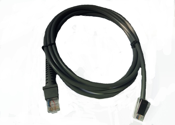4P SDL Datalogic Scanner Cable / Data Transfer Cable Gold Plated Connector supplier